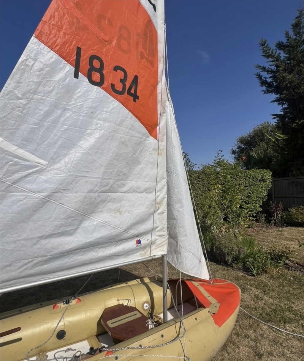 Sold – Classic Tinker Tramp sail number 1834